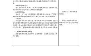 四年级数学册9.广角---鸡兔同笼-【免费下载-高清无水印】【数学电子版可打印】