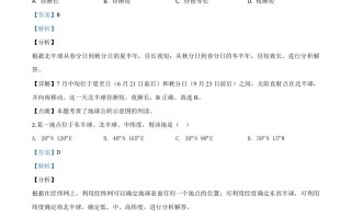 黑龙江省龙东地区2020年中考地理试题-【免费下载-高清无水印】【中考真题电子版可打印】