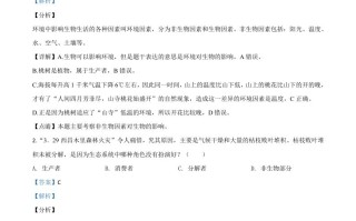 四 川乐山市2020年中考生物试题-【免费下载】