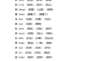 一年级语文册第八单元知识要点汇总-【免费下载-高清无水印】【语文电子版可打印】