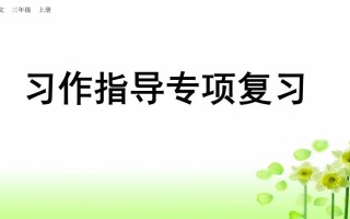 三年级语文册习作指导专项复习-【免费下载-高清无水印】【语文电子版可打印】