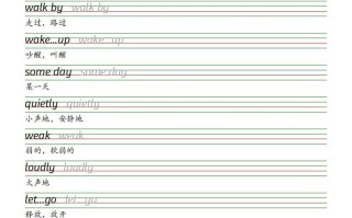 六译林 版英语 字帖-【9免费下载】
