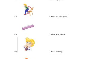 一年级英语册期中测试卷-【免费下载-高清无水印】【英语电子版可打印】