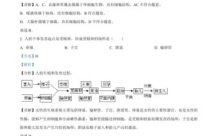 202 2年江西省中考生物真题-【免费下载】