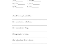 六年级英语册同步练习Unit2Leson3-【免费下载-高清无水印】【英语电子版可打印】