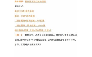 七年级册数学应用题行船问题-【免费下载-高清无水印】【数学电子版可打印】