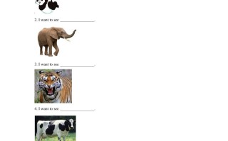 五年级英语册Ｕｎｉｔ3AnimalsLesson1同步练习3-【免费下载-高清无水印】【英语电子版可打印】