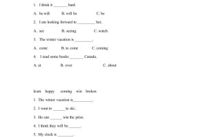 六年级英语册同步练习Unit6Leson3-【免费下载-高清无水印】【英语电子版可打印】