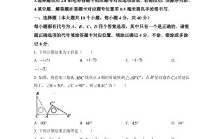 2022年 四川省南充市中考数学真题-【免费下载】