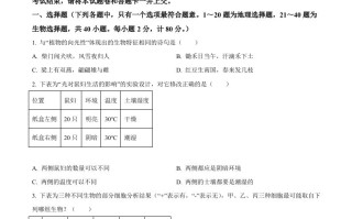  2023年湖北省宜昌市中考生物真题-【免费下载】