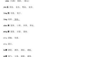 四年级语文册生字并组词-【免费下载-高清无水印】【语文电子版可打印】