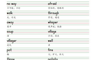 2025春新版三外研版英语单词木棍体字帖-Wordandexpressio ns-【免费下载】