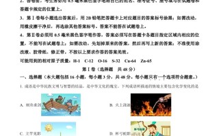  2024年山东省滨州市中考化学真题-【免费下载】