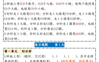 三数学期末11天复习 计划早读晚默-【免费下载】