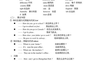 六年级英语册知识点单元总结-【免费下载-高清无水印】【英语电子版可打印】