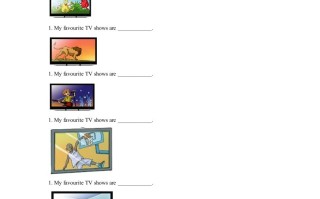 五年级英语册Ｕｎｉｔ5TVShowsLesson1同步练习3-【免费下载-高清无水印】【英语电子版可打印】