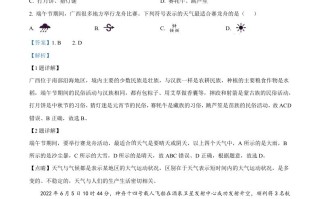2022年广西北部湾经济区中考地理真题 -【免费下载】
