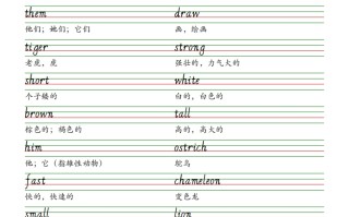 2025春新版三外研版英语单词意大 利斜体字帖-Unit1-6-【免费下载】