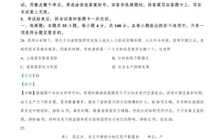 2021年高 考历史试卷-【免费下载】