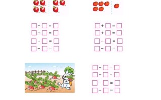 一年级数学册专题训练---看图写算式训练试卷-【免费下载-高清无水印】【数学电子版可打印】