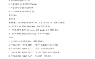 2024年山东省 滨州市中考物理试题-【免费下载】