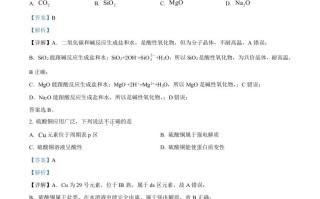 2023年高考化学试卷 【1月】-【免费下载】