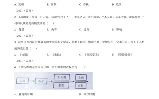 云南省2021年中考历史 试题-【免费下载-高清无水印】【中考真题电子版可打印】