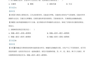 202 2年广西贵港市中考生物真题-【免费下载-高清无水印】【中考真题电子版可打印】