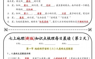 七地理知识点梳理每日打卡-【免费下载-高清无水印】【地理电子版可打印】