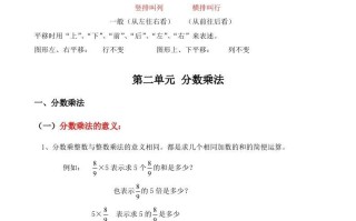人教版六年级数学册概念知识点整理-【免费下载-高清无水印】【数学电子版可打印】