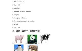 五年级英语册Ｕｎｉｔ3AnimalsLesson2同步练习3-【免费下载-高清无水印】【英语电子版可打印】