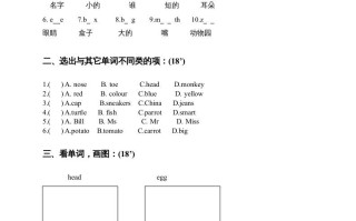 三年级英语册基础检测题-【免费下载-高清无水印】【英语电子版可打印】
