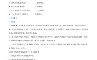 山东省济宁市2020 年中考化学试题-【免费下载】