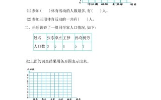 四年级数学册7.1用1格表示1个数据-【免费下载-高清无水印】【数学电子版可打印】