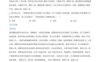 20 24年江苏省盐城市中考历史真题-【免费下载】