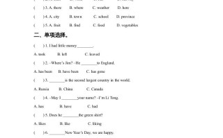 六年级英语册Unit2AroundtheWorldLesson2同步练习3-【免费下载-高清无水印】【英语电子版可打印】