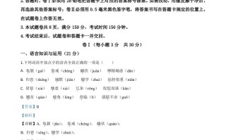 贵州省铜仁市20 20年中考语文试题-【免费下载】