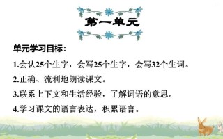 三年级语文册第1单元复习-【免费下载-高清无水印】【语文电子版可打印】