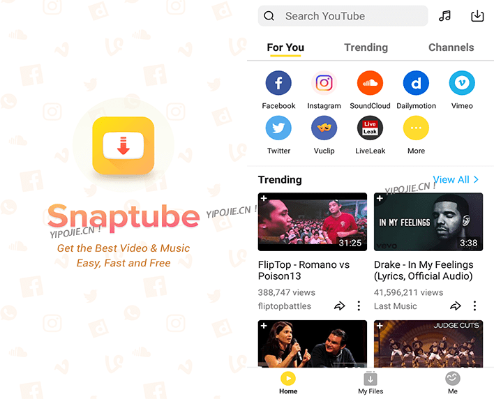 SnaPtube v7.61.0.76150310 油管下载器高级VIP内购版-第2张图片-xuecong.net